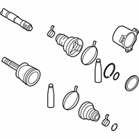 OEM 2006 Infiniti M45 Shaft Assembly-Rear Drive, L - 39601-EG800