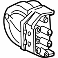 OEM 1992 BMW 735i Distributor Cap - 12-11-1-715-905