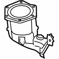 OEM 2017 Nissan Altima Three Way Catalytic Converter - 208A3-9HR0A