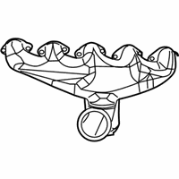 OEM 2009 Dodge Viper Exhaust Manifold - 5037704AC