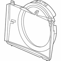 OEM Oldsmobile Bravada Fan Shroud - 15170459