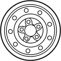 OEM Ford Expedition Spare Wheel - F75Z-1015-CB