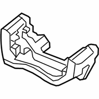 OEM 2007 Chevrolet Cobalt Bracket, Rear Brake Caliper - 22705359