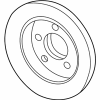 OEM 1994 Ford Taurus Rotor - YF1Z-1V125-DB