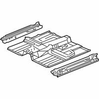 OEM 2005 Acura TSX Floor, Front - 65100-SEA-G01ZZ