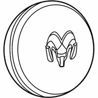 OEM Ram Wheel Center Cap - 52106876AD