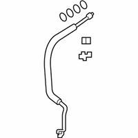OEM 2014 Ford Edge Suction Hose - CT4Z-19D742-A