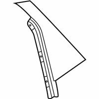 OEM 2017 Chrysler 200 APPLIQUE-Rear Door - 68144238AA
