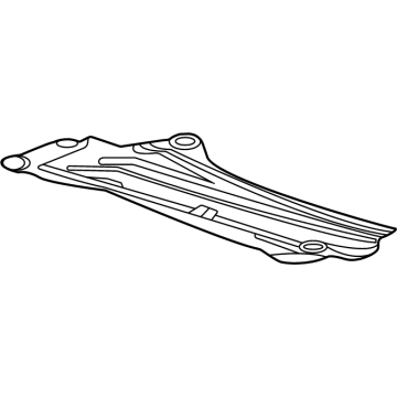 OEM 2022 GMC Sierra 3500 HD Heat Shield - 84523941