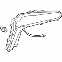 OEM Lexus LC500 LENS & BODY, RR COMB - 81551-11210