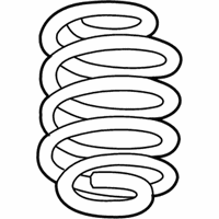 OEM 2020 Chevrolet Sonic Coil Spring - 42662750