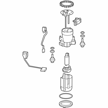 OEM 2020 Lexus RX350L Tube Assembly, Fuel SUCT - 77020-48290