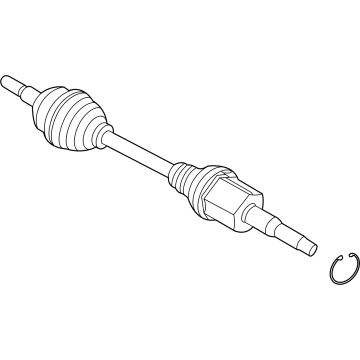 OEM 2022 Ford Maverick SHAFT - FRONT AXLE - NZ6Z-3B437-B