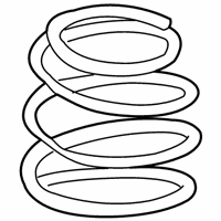 OEM 2021 Toyota RAV4 Prime Coil Spring - 48131-42B70