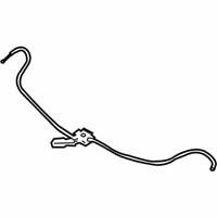 OEM BMW 550i Front Bonnet Release Cable - 51-23-7-183-765