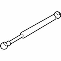 OEM BMW 750i Gas-Filled Strut, Bonnet, Passive - 51-23-7-289-753