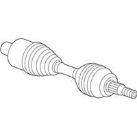 OEM 2021 GMC Acadia Axle Assembly - 84878156