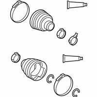 OEM 2008 Toyota Highlander Boot Kit - 04427-0W060