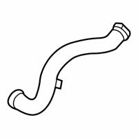 OEM 2022 Ford Police Interceptor Utility Lower Hose - L1MZ-8286-L