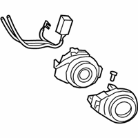 OEM 2019 Kia Forte Lock Key & Cylinder Set - 81905M7070