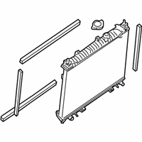 OEM 2010 Nissan Frontier Radiator Assy - 21460-9BA0E