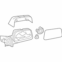OEM Lincoln MKX Mirror - 7A1Z-17682-BB