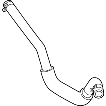 OEM 2022 Hyundai Santa Fe Hose Assembly-Radiator, LWR - 25415-3D100