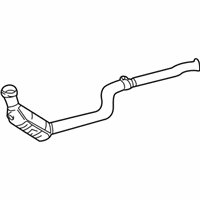 OEM 2000 Lincoln LS Catalytic Converter - XW4Z-5E212-CZ