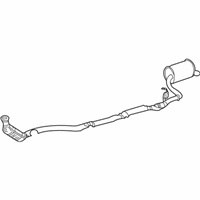 OEM 2005 Lincoln LS Catalytic Converter - 5W4Z-5E212-AA