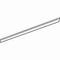 OEM 2000 Cadillac Seville Lower Molding - 25693996