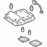 OEM Toyota Corolla iM Map Lamp Assembly - 81260-12270-B0