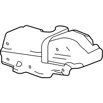 OEM 2022 GMC Sierra 3500 HD Heat Shield - 84948480