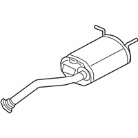 OEM Honda HR-V Muffler, Exhuast - 18307-T7W-305