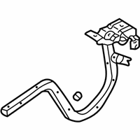 OEM 2000 Kia Sephia Hinge Assembly-Lid, RH - 0K2A152710