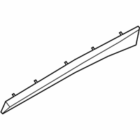 OEM 2017 BMW X1 Bumper Guard, Primed, Rear Right - 51-13-8-067-708