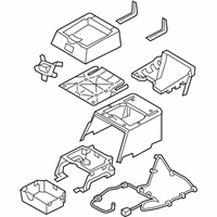 OEM 2009 Dodge Ram 3500 BOX/BIN-Floor - 1ER69XDHAA