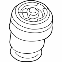 OEM 2016 BMW X5 Rear Pneumatic Spring - 37-10-7-850-225