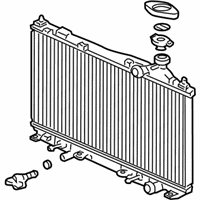 OEM 2003 Honda Civic Radiator - 19010-PZA-A52