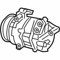 OEM 2021 Cadillac XT5 Compressor - 84308406