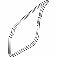 OEM Hyundai Santa Fe Weatherstrip Assembly-Front Door Side RH - 82140-2W000