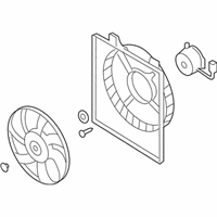 OEM Hyundai Santa Fe Blower Assembly-Conderser - 97730-2B100