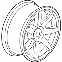 OEM Ford Wheel, Alloy - HR3Z-1007-G