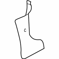 OEM 2002 Dodge Stratus Panel-COWL Side Trim - RC46XT5AE