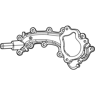 OEM 2018 Jeep Grand Cherokee Housing-COOLANT - 4893794AE