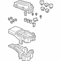 OEM Honda Ridgeline Box Assembly, Relay - 38250-SJC-A03