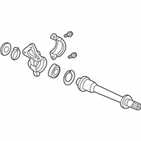 OEM 1997 Acura CL Shaft Assembly, Half - 44500-SS8-A01