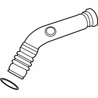 OEM BMW X1 Charge-Air Duct - 13-71-7-588-283