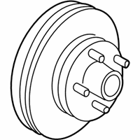 OEM 2003 Oldsmobile Bravada Rear Brake Rotor - 15704667