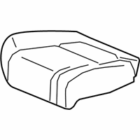 OEM Honda CR-V Pad, R. RR. Seat Cushion - 82137-TLA-A51