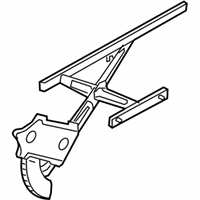 OEM Infiniti M45 Door Window Regulator Assembly, Right - 80720-AH214